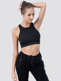Robyn High Neck Sports Bra black