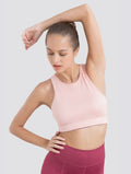 Robyn High Neck Sports Bra coral-cloud-pink